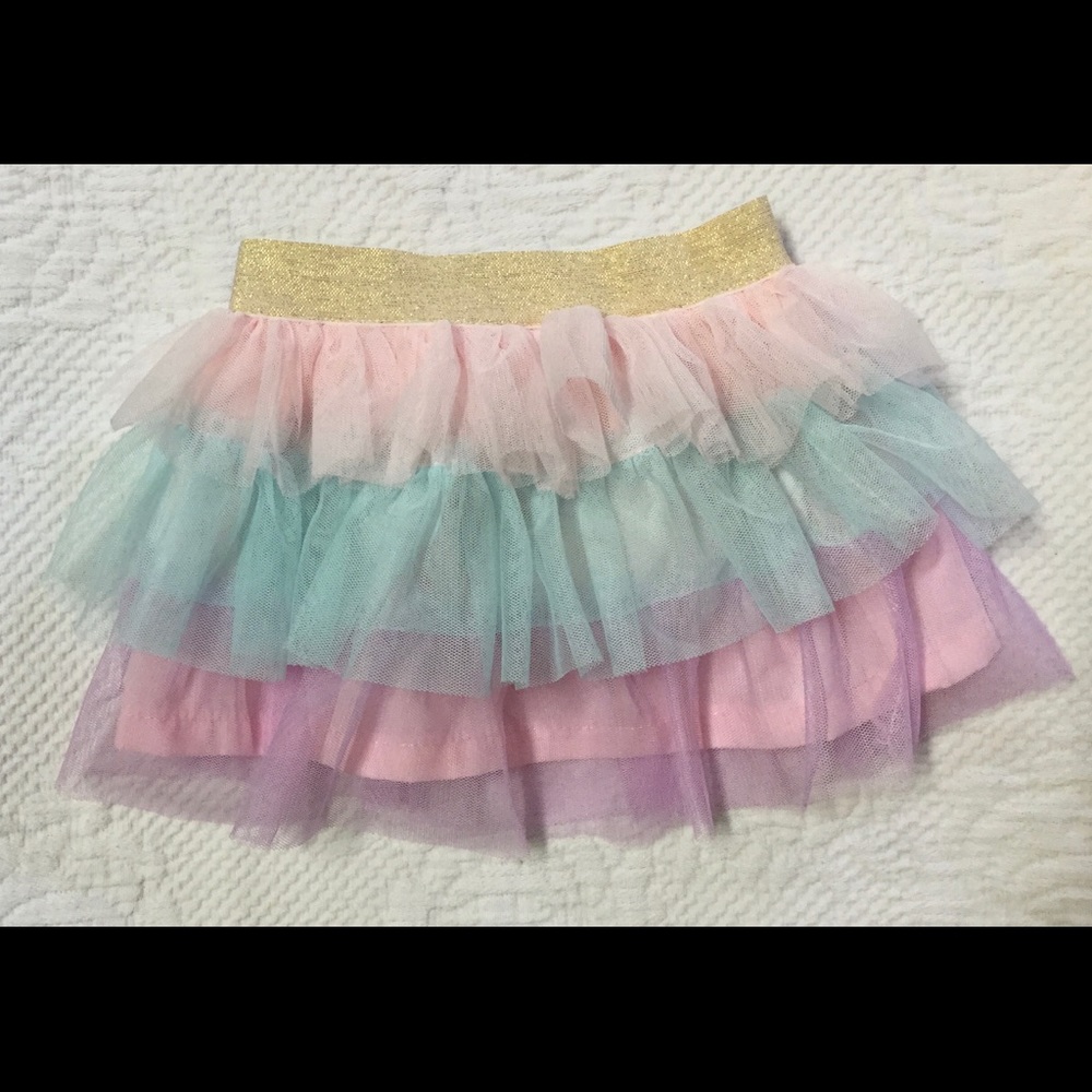 Carter’s Pink & Blue tutu Size 12 Months